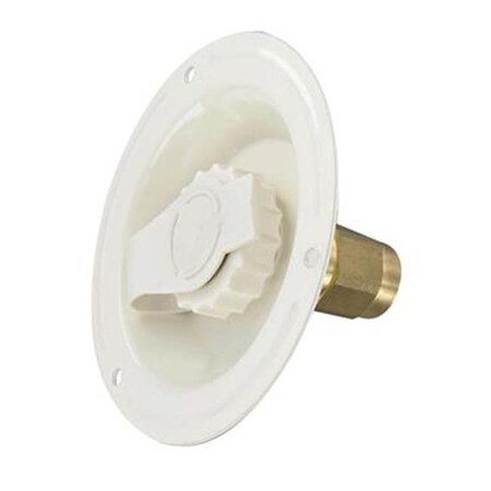 Valterra VALTERRA LLC A010177LF Fresh Water Inlet; White V46-A010177LF